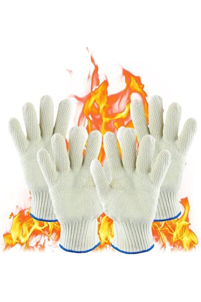 NALACAL Oven Gloves with Fingers, Heat Resistant Gloves, Resistant Hot Surfac...