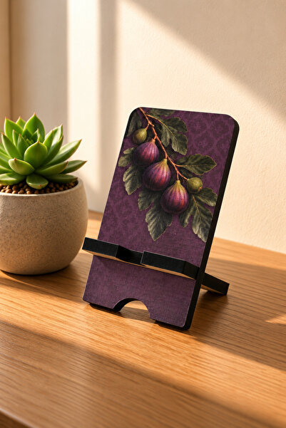 İsfahan TA Wooden Desktop Phone Holder Stand