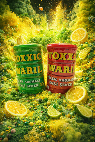 Toxic Waste TOXXIC WARIL EKŞİ ŞEKER 40 gr x 2 ADET