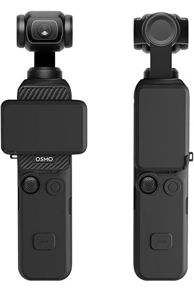GENERAL حافظة واقية لكاميرا DJI Osmo Pocket 3: غطاء سيليكون ناعم مع غطاء للعد...