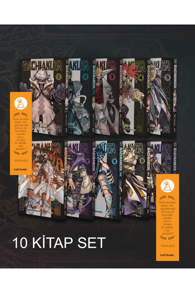 Athica Kei Urana - Gachiakuta 10 Manga Set ( 1-2-3-4-5-6-7-8-9-10. CİLT SET )