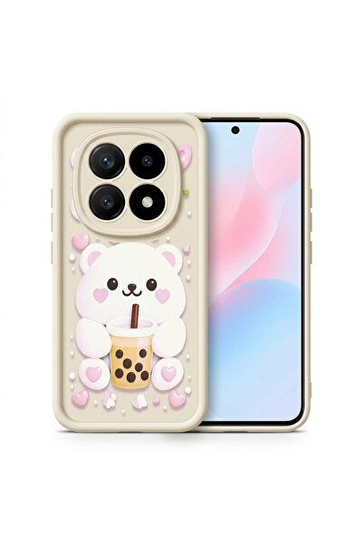 Nezih Case Redmi Note 15 Pro ile Uyumlu Kamera Korumalı Sevimli Desenli Silik...