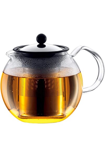 Bodum Assam Tea Press With Filter, Bd-1801-16, Clear, 1 Litre, 18/8 Stainless...