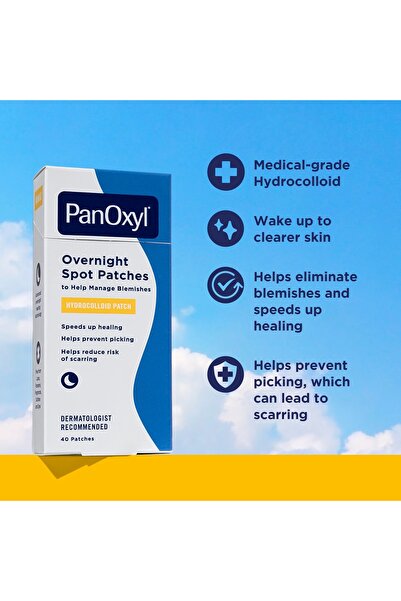 panoxyl Overnight night patch & acne patch 40 patches
