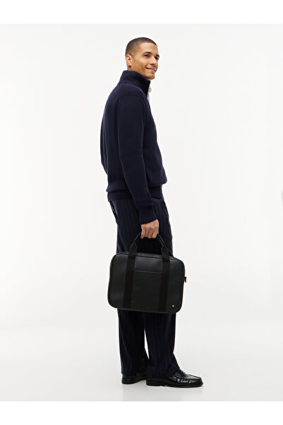 Tommy Hilfiger AM0AM14727 TH FOUNDATION POČÍTAČOVÁ TAŠKA BDS Černá