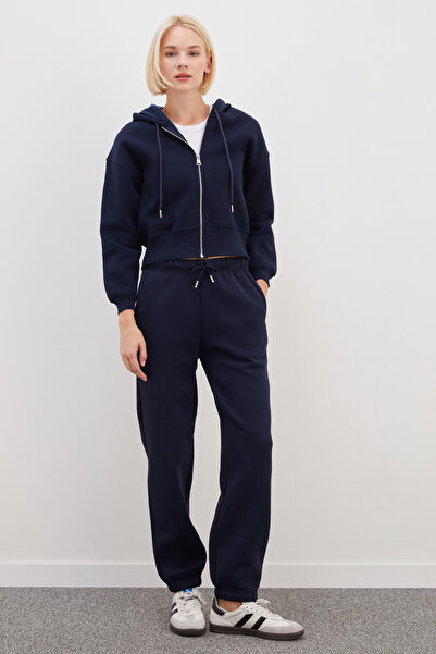 Fulla Moda 3 İplik Cepli Jogger Eşofman Altı