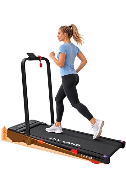 SKY LAND Walking Pad Treadmill with 15-Level Auto Incline, EM-1316 with 2.0 H...