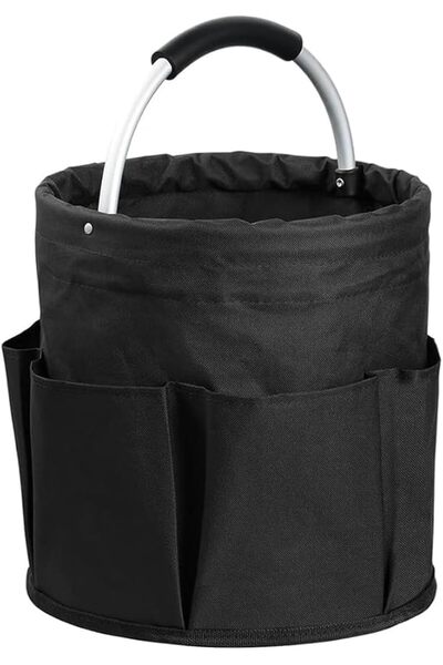 TRASSLE Tool Organizers 17L collapsible Tool Bag Laundry Organizer Outdoor Ca...