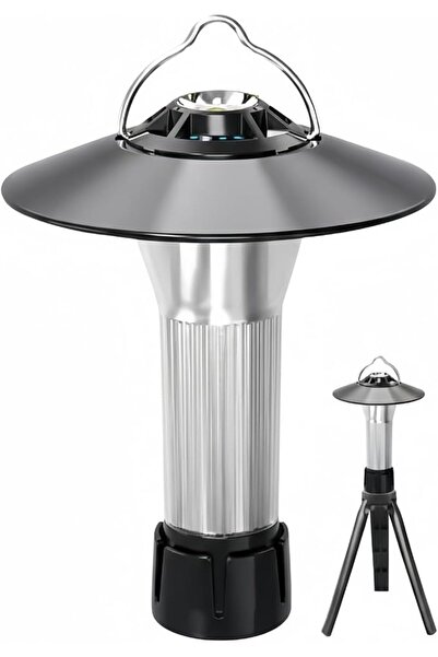 GENERAL Rechargeable Flashlight 2-in-1 Combo with Tripod Stand Camping Lanter...