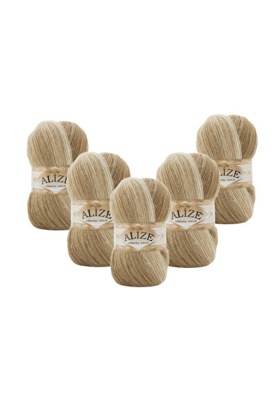 Alize Angora Gold Batik 8054 5 Pieces 500 Gr 2750 Mt 20% Wool 80% Acrylic Han...