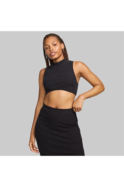 Nike Αθλητικά Είδη Γυναικεία: Χαλαρό Πλεκτό Κροπ Τοπ