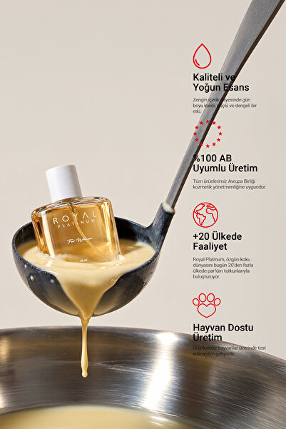 Royal Platinum W316 Kadın Parfüm EDP 50 ML |Tatlı Seri