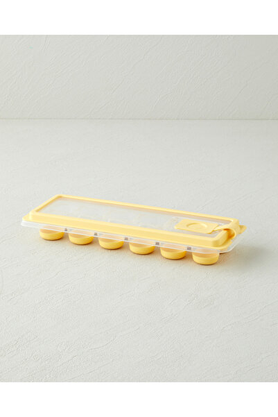 English Home Colade Plastik Buz Kalıbı 27x9 cm Sarı