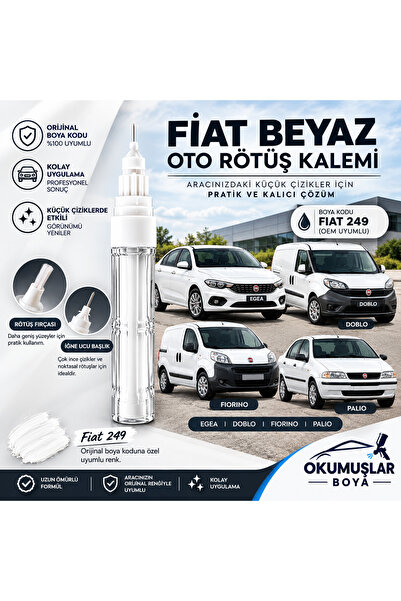 Fiat Rötüş Boyası Beyaz