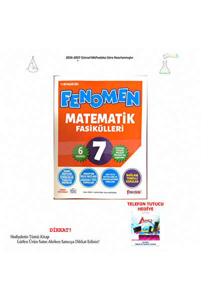 Fenomen Yayıncılık 2026-2027 Fenomen 7 Matematik Fasikülleri 7-001