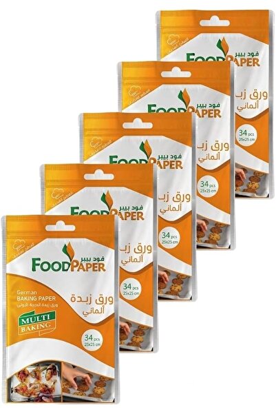 GENERAL Classic German Square Parchment Paper for Baking 170 PCS, 25x25cm Whi...