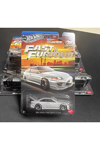 HOT WHEELS سيارة هوندا سيفيك كوبيه EX EJ1 HNR88 - 979Q من سلسلة سيفير فاست آن...