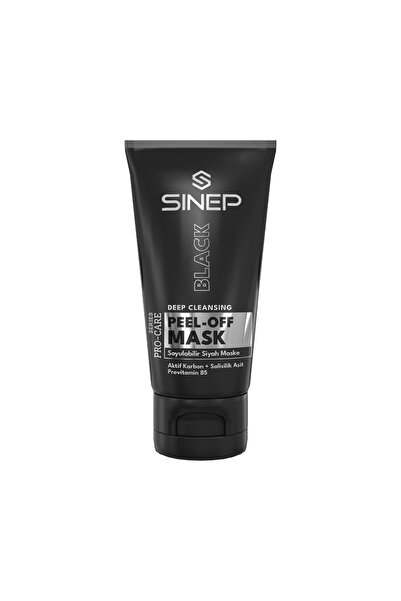 Sinep Black Charcoal Mask for Facial Exfoliation, Pore Cleansing, and Blackhe...
