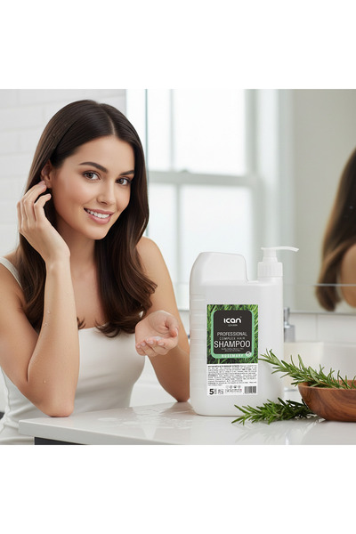 Ican London Professional Complex Rosemary Shampoo 5 Litre – Nourishing & Moisturising Shampoo for Healthy-Looking Hair
