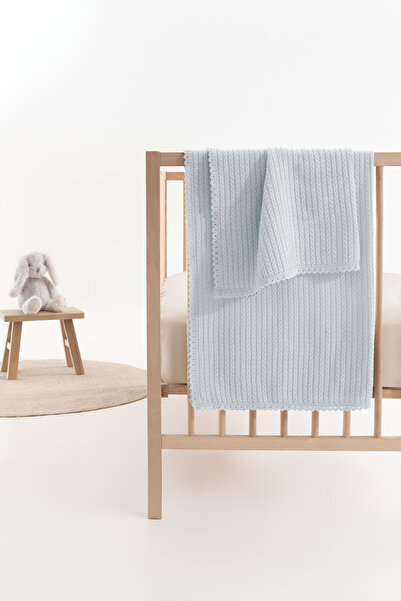 Yataş Mini Fiorista Baby 100% Cotton Pique - Blue