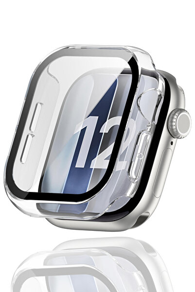 Auraks Apple Watch Seri 12 46mm Uyumlu Darbelere Ve Çizilmelere Karşı Dayanık...