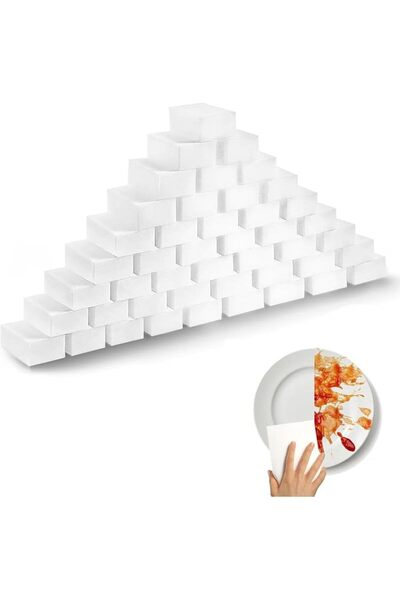 Tazweeq 50 Pack Magic Sponge Eraser, Multi-Functional Melamine Sponge Foam Cl...