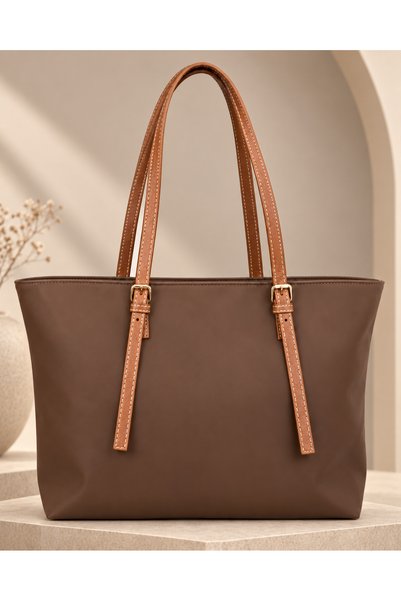 MERFA TOKALI SHOPPER TREND ŞIK ÇOK KULLANIŞLI GÜNLÜK KADIN ÇANTASI