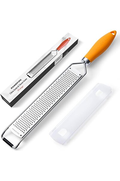 GENERAL Rainspire Zester Grater with Handle, Lemon Zester Cheese Grater for K...