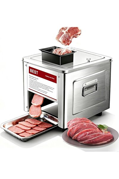 GENERAL Commercial Meat Slicer, 850W Meat Cutter Machine, Electric Stainless ...