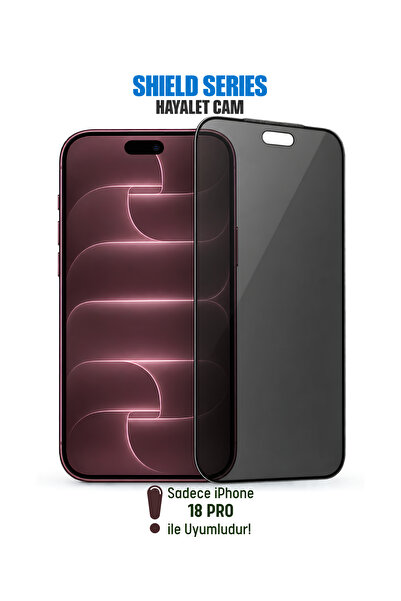 Evax [Shield Hayalet] iPhone 18 Pro Uyumlu Hayalet ESD Anti-Statik Temperli C...