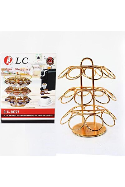 D LC Coffee Capsules Stand | Spins 360-Degrees | Holds 27 Pcs Coffee Capsules...
