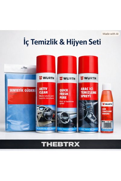 Würth İç Temizlik & Hijyen Seti