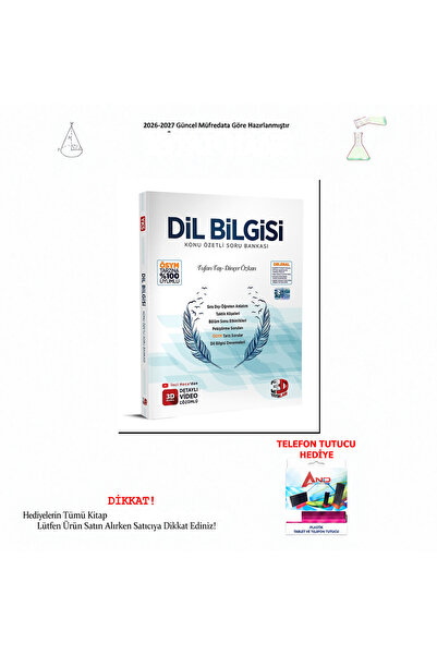 3D Yayınları 2026-2027 TYT Dil Bilgisi Konu Özetli Soru Bankası