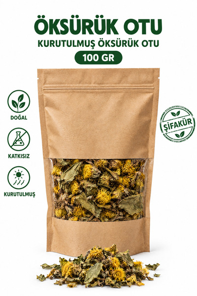 ŞİFAKÜR BİTKİSEL SAĞLIK ÜRÜNLERİ Farfara Herb (Devetabanı) 100 Gr