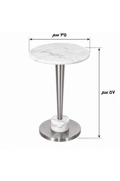 Generic طاولة خدمة مفرد OG-43 SILVER