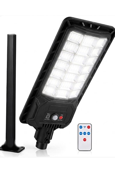 gaman 200Watt Büyük Boy Solar Güneş Enerjili Sokak Lambası - 336 LED Kumandal...
