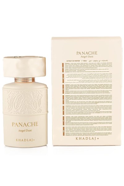 Khadlaj Panache Angel Dust – Sweet, Fruity, Creamy, Musky – Extrait de Parfum Spray Long-Lasting Fragrance for Women, 3.4 Ounce / 100ml