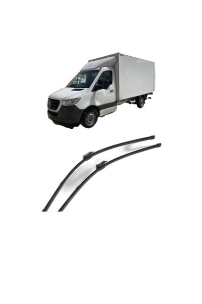 VALEO Set ștergătoare parbriz MERCEDES-BENZ SPRINTER 5-t Platformă/Șasiu (B90...