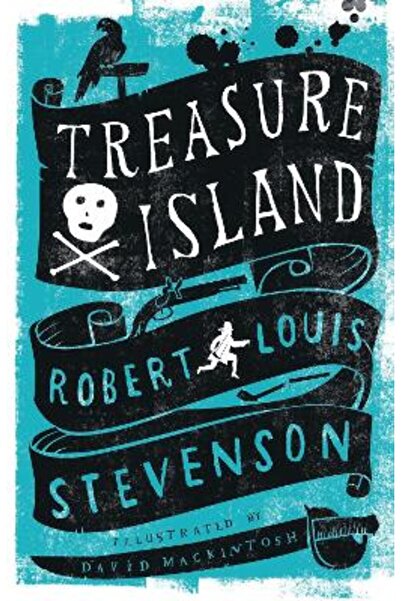 Alma Classics Treasure Island: Annotated Edition. Illustrated by David Mackin...