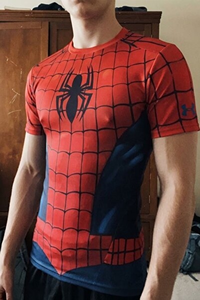 Köstebek Red Spider-Man Fit Unisex T-Shirt