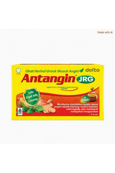 Genrice Eantengin Herbal and Indonesian Ginger Syrup -12Pcs-180Gr