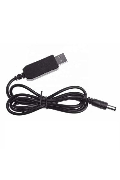 Robotnom USB 5V - DC Jack 12V Voltaj Yükseltici Kablo 1m