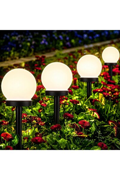 SELEXMO Set 2 Lampi Solare LED, selexmo, Forma Sferica, Tip Glob, Diametru 10...