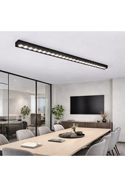 SELEXMO Proiector LED Liniar Aplicat Grila 30W, Lumina Neutra 4000k, 30 surse...