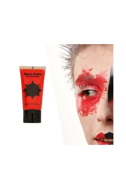 ÖZBEK Halloween Aksesuar Kırmızı Yüz Boyası