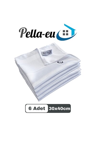 PELLA-EU Mikrofiber Sihirli Cam Bezi Genel Temizlik Bezi Mutfak Banyo Yüzey 6...