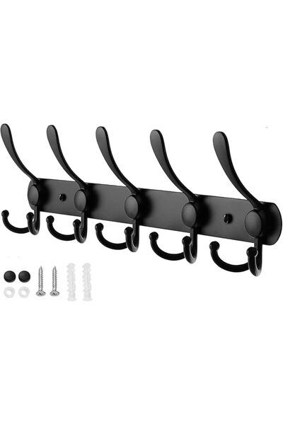 GENERAL Coat Rack Wall Mount, Stainless Steel Coat Rack Heavy Duty Coat Hooks...