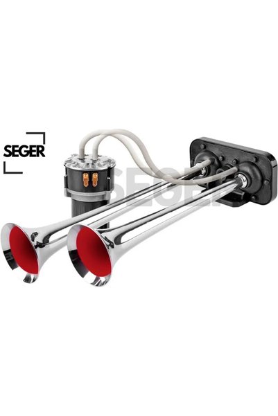 Seger Komprosörlü iki borulu fala fala korna 24v 85KH24.000.02
