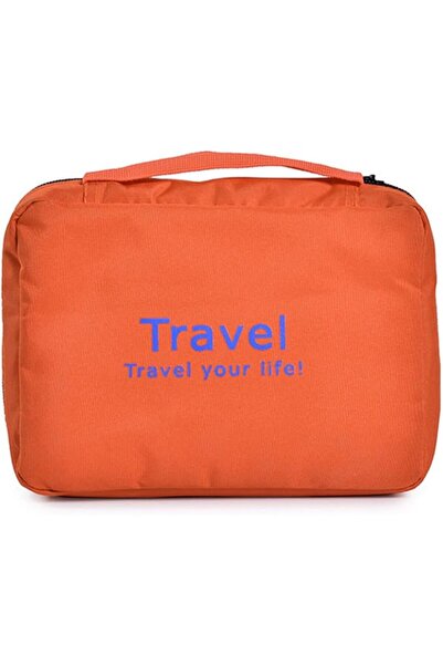 SKEIDO 1pcs Portable Hanging Organizer Bag Foldable Cosmetic Makeup Case Stor...