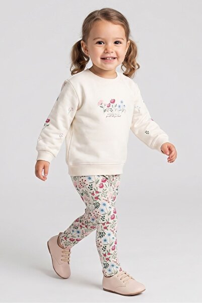 HAUSEkids 1-4 Years Stella Girl Girl's Set-Latte